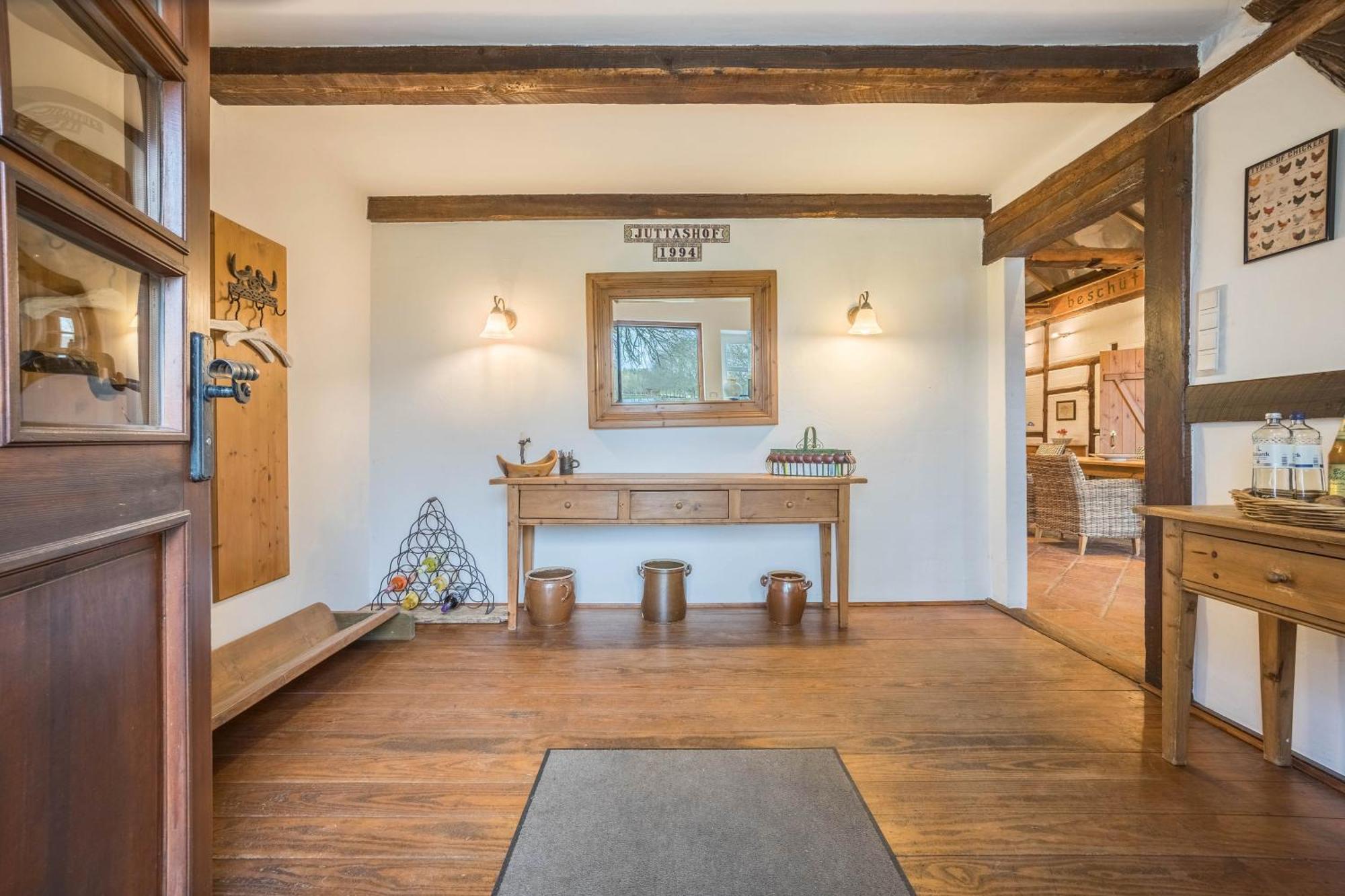 Ferienwohnung Juttashof Camin Exterior foto